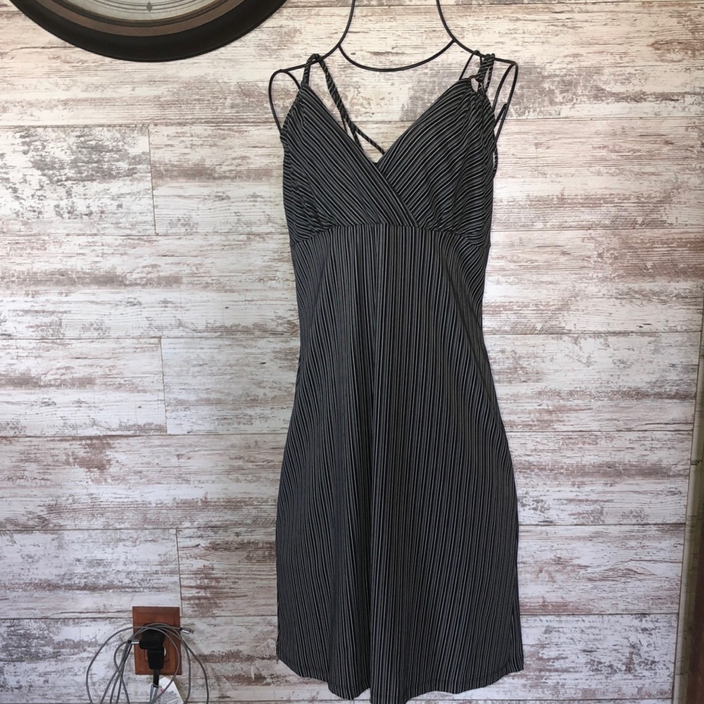 TNT apparel dress stripped spaghetti strap dress mini dress size large​​​